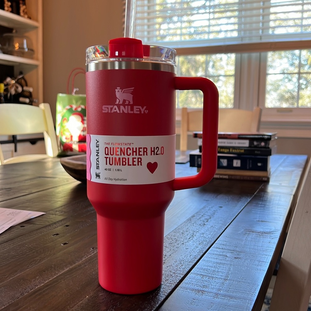Stanley Quencher H2.0 Tumbler Red Valentines Target